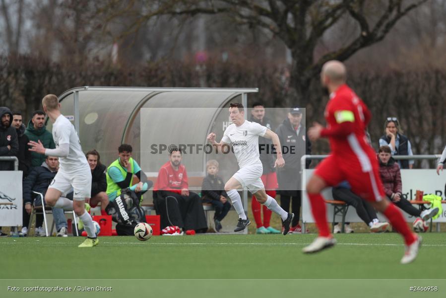 sport, action, TSV Karlburg, TSV, Sportgelände am Schönbusch, SVV, SV Vatan Spor Aschaffenburg, Landesliga Nordwest, Fussball, Bayernliga Nord, BFV, Aschaffenburg, 22.02.2025 - Bild-ID: 2466958