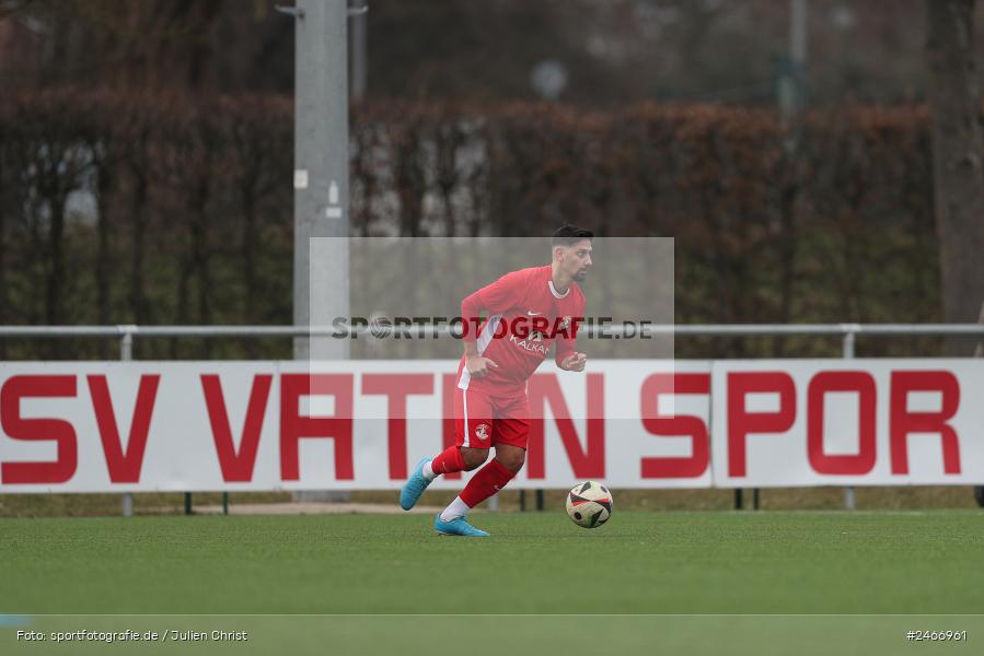 sport, action, TSV Karlburg, TSV, Sportgelände am Schönbusch, SVV, SV Vatan Spor Aschaffenburg, Landesliga Nordwest, Fussball, Bayernliga Nord, BFV, Aschaffenburg, 22.02.2025 - Bild-ID: 2466961