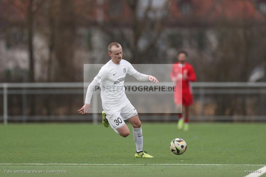 sport, action, TSV Karlburg, TSV, Sportgelände am Schönbusch, SVV, SV Vatan Spor Aschaffenburg, Landesliga Nordwest, Fussball, Bayernliga Nord, BFV, Aschaffenburg, 22.02.2025 - Bild-ID: 2466962