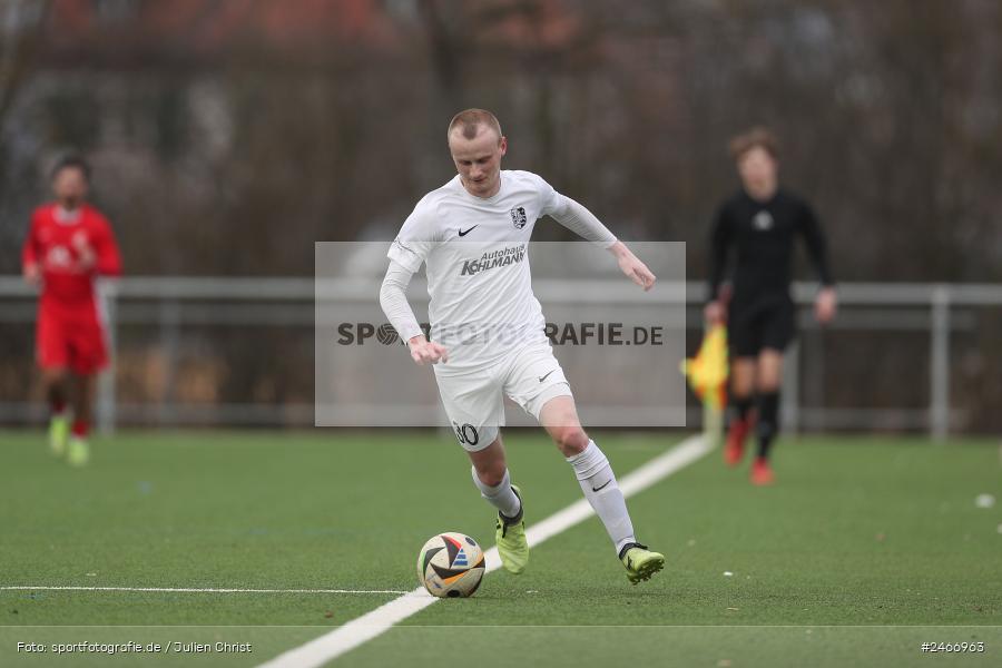 sport, action, TSV Karlburg, TSV, Sportgelände am Schönbusch, SVV, SV Vatan Spor Aschaffenburg, Landesliga Nordwest, Fussball, Bayernliga Nord, BFV, Aschaffenburg, 22.02.2025 - Bild-ID: 2466963