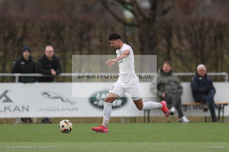 sport, action, TSV Karlburg, TSV, Sportgelände am Schönbusch, SVV, SV Vatan Spor Aschaffenburg, Landesliga Nordwest, Fussball, Bayernliga Nord, BFV, Aschaffenburg, 22.02.2025 - Bild-ID: 2466967