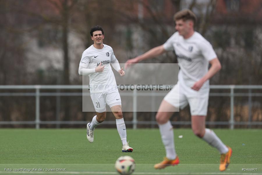 sport, action, TSV Karlburg, TSV, Sportgelände am Schönbusch, SVV, SV Vatan Spor Aschaffenburg, Landesliga Nordwest, Fussball, Bayernliga Nord, BFV, Aschaffenburg, 22.02.2025 - Bild-ID: 2466971
