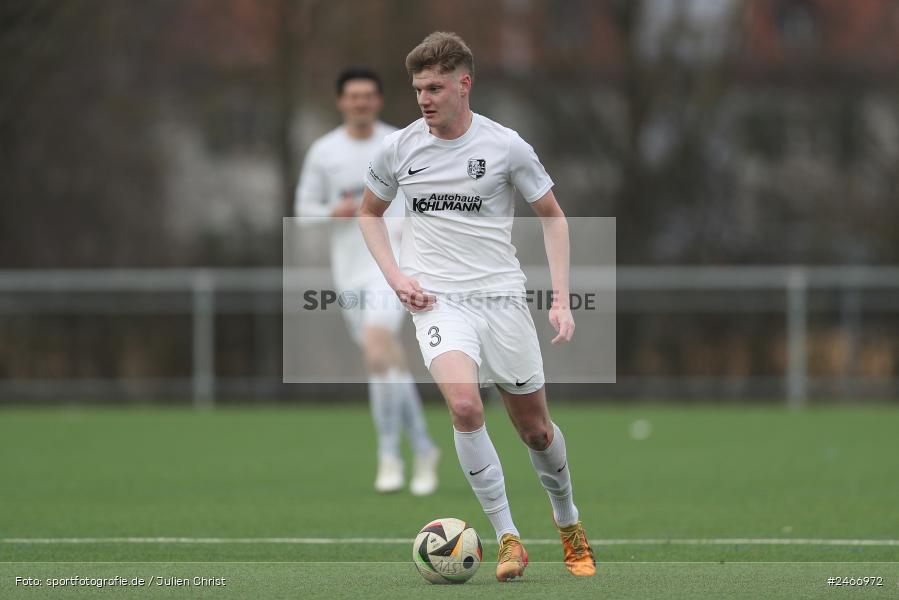 sport, action, TSV Karlburg, TSV, Sportgelände am Schönbusch, SVV, SV Vatan Spor Aschaffenburg, Landesliga Nordwest, Fussball, Bayernliga Nord, BFV, Aschaffenburg, 22.02.2025 - Bild-ID: 2466972