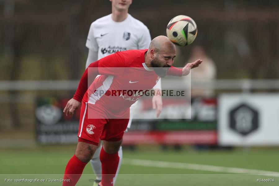 sport, action, TSV Karlburg, TSV, Sportgelände am Schönbusch, SVV, SV Vatan Spor Aschaffenburg, Landesliga Nordwest, Fussball, Bayernliga Nord, BFV, Aschaffenburg, 22.02.2025 - Bild-ID: 2466974