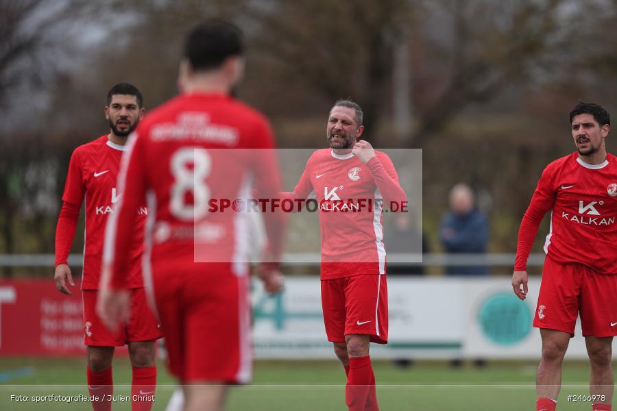 sport, action, TSV Karlburg, TSV, Sportgelände am Schönbusch, SVV, SV Vatan Spor Aschaffenburg, Landesliga Nordwest, Fussball, Bayernliga Nord, BFV, Aschaffenburg, 22.02.2025 - Bild-ID: 2466978