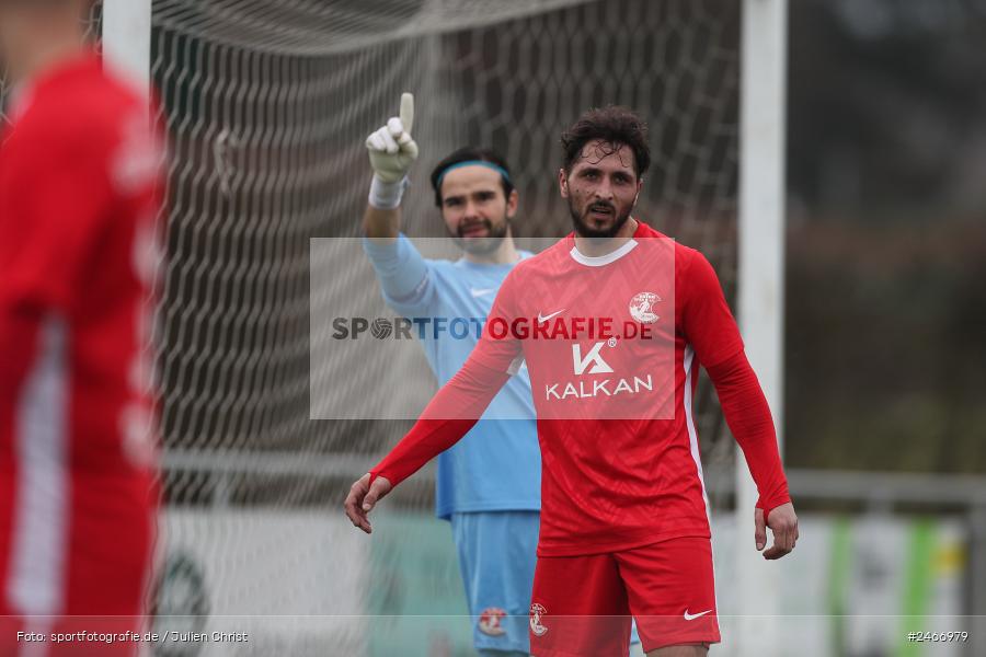 sport, action, TSV Karlburg, TSV, Sportgelände am Schönbusch, SVV, SV Vatan Spor Aschaffenburg, Landesliga Nordwest, Fussball, Bayernliga Nord, BFV, Aschaffenburg, 22.02.2025 - Bild-ID: 2466979