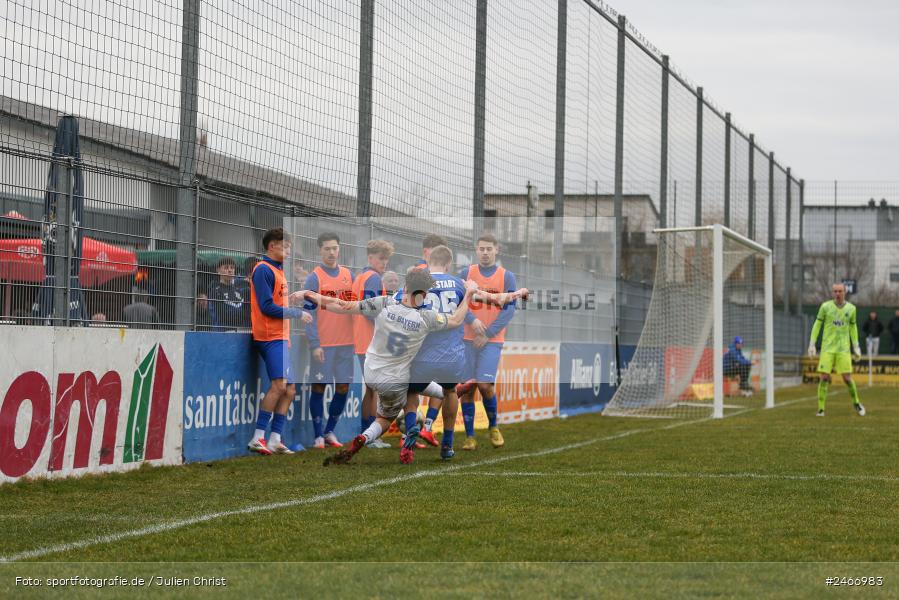 sport, action, SVD, SV Darmstadt 98 (U21), Mairec-Arena, Lotto Hessenliga, HFV, Fussball, FCB, FC Bayern Alzenau, Alzenau, 22.02.2025 - Bild-ID: 2466983