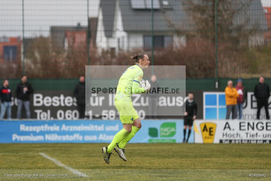 sport, action, SVD, SV Darmstadt 98 (U21), Mairec-Arena, Lotto Hessenliga, HFV, Fussball, FCB, FC Bayern Alzenau, Alzenau, 22.02.2025 - Bild-ID: 2466992