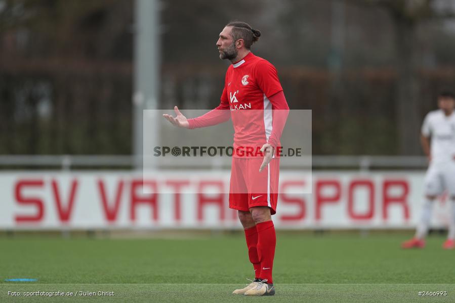 sport, action, TSV Karlburg, TSV, Sportgelände am Schönbusch, SVV, SV Vatan Spor Aschaffenburg, Landesliga Nordwest, Fussball, Bayernliga Nord, BFV, Aschaffenburg, 22.02.2025 - Bild-ID: 2466993