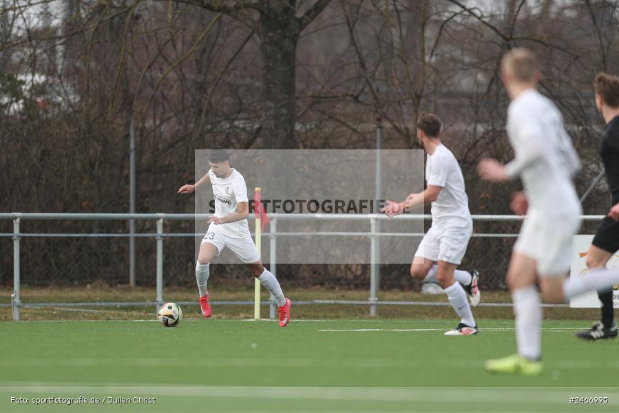 sport, action, TSV Karlburg, TSV, Sportgelände am Schönbusch, SVV, SV Vatan Spor Aschaffenburg, Landesliga Nordwest, Fussball, Bayernliga Nord, BFV, Aschaffenburg, 22.02.2025 - Bild-ID: 2466995