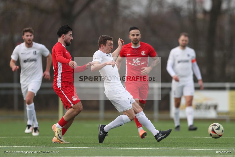 sport, action, TSV Karlburg, TSV, Sportgelände am Schönbusch, SVV, SV Vatan Spor Aschaffenburg, Landesliga Nordwest, Fussball, Bayernliga Nord, BFV, Aschaffenburg, 22.02.2025 - Bild-ID: 2466999