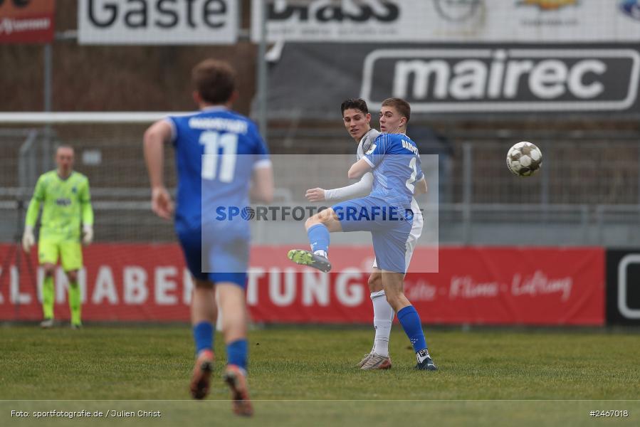 sport, action, SVD, SV Darmstadt 98 (U21), Mairec-Arena, Lotto Hessenliga, HFV, Fussball, FCB, FC Bayern Alzenau, Alzenau, 22.02.2025 - Bild-ID: 2467018