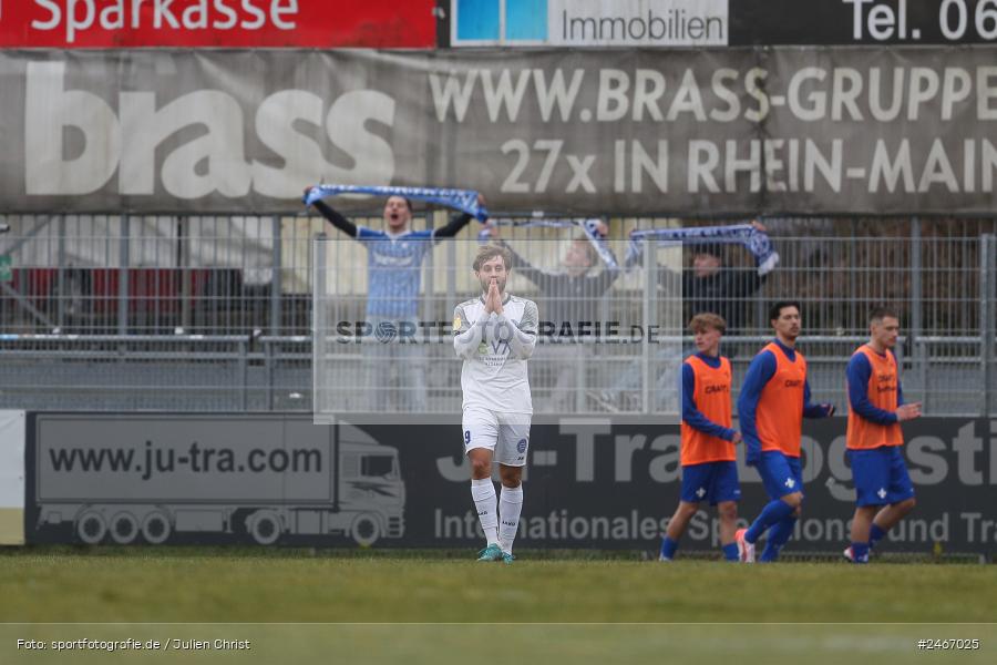 sport, action, SVD, SV Darmstadt 98 (U21), Mairec-Arena, Lotto Hessenliga, HFV, Fussball, FCB, FC Bayern Alzenau, Alzenau, 22.02.2025 - Bild-ID: 2467025