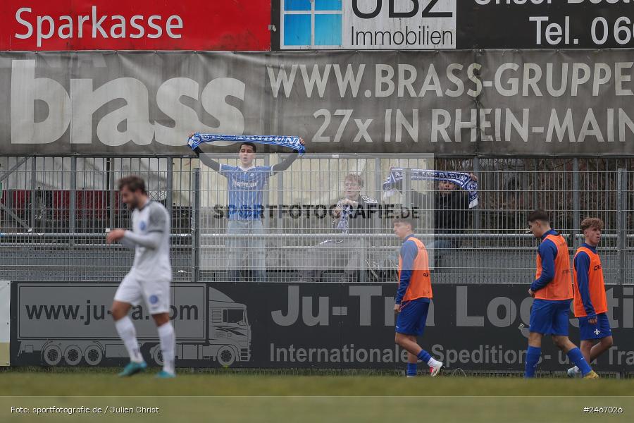 sport, action, SVD, SV Darmstadt 98 (U21), Mairec-Arena, Lotto Hessenliga, HFV, Fussball, FCB, FC Bayern Alzenau, Alzenau, 22.02.2025 - Bild-ID: 2467026