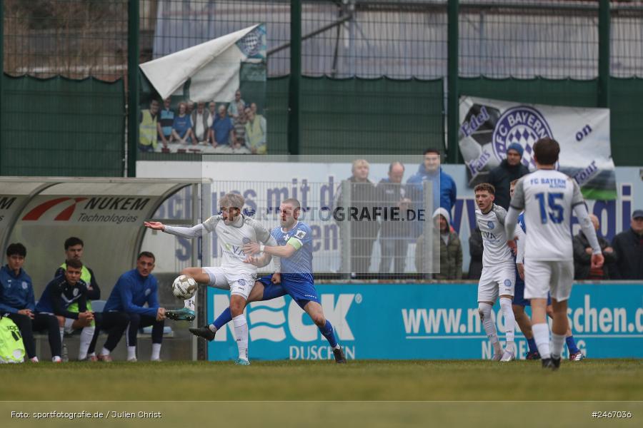 sport, action, SVD, SV Darmstadt 98 (U21), Mairec-Arena, Lotto Hessenliga, HFV, Fussball, FCB, FC Bayern Alzenau, Alzenau, 22.02.2025 - Bild-ID: 2467036