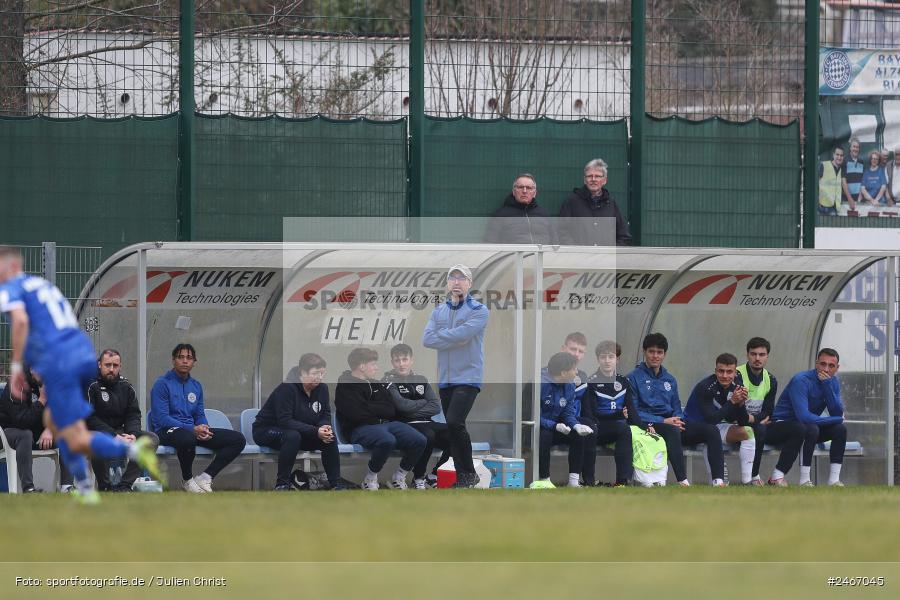 sport, action, SVD, SV Darmstadt 98 (U21), Mairec-Arena, Lotto Hessenliga, HFV, Fussball, FCB, FC Bayern Alzenau, Alzenau, 22.02.2025 - Bild-ID: 2467045