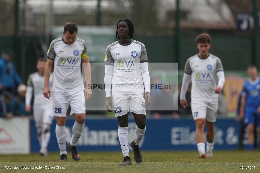 sport, action, SVD, SV Darmstadt 98 (U21), Mairec-Arena, Lotto Hessenliga, HFV, Fussball, FCB, FC Bayern Alzenau, Alzenau, 22.02.2025 - Bild-ID: 2467047