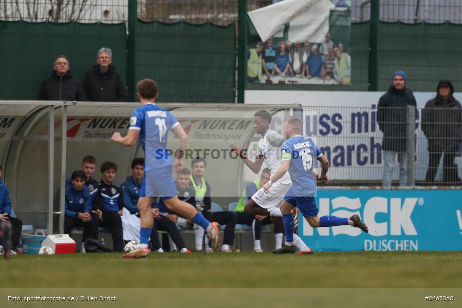 sport, action, SVD, SV Darmstadt 98 (U21), Mairec-Arena, Lotto Hessenliga, HFV, Fussball, FCB, FC Bayern Alzenau, Alzenau, 22.02.2025 - Bild-ID: 2467060
