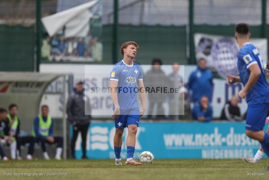 sport, action, SVD, SV Darmstadt 98 (U21), Mairec-Arena, Lotto Hessenliga, HFV, Fussball, FCB, FC Bayern Alzenau, Alzenau, 22.02.2025 - Bild-ID: 2467064
