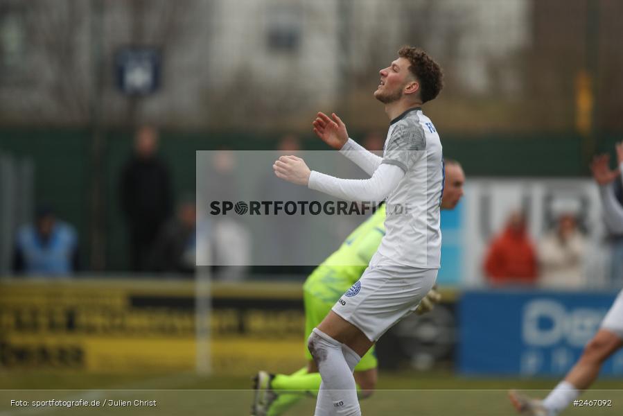 sport, action, SVD, SV Darmstadt 98 (U21), Mairec-Arena, Lotto Hessenliga, HFV, Fussball, FCB, FC Bayern Alzenau, Alzenau, 22.02.2025 - Bild-ID: 2467092