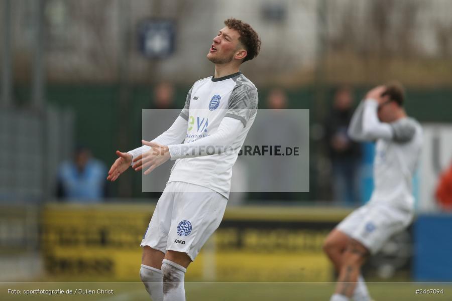 sport, action, SVD, SV Darmstadt 98 (U21), Mairec-Arena, Lotto Hessenliga, HFV, Fussball, FCB, FC Bayern Alzenau, Alzenau, 22.02.2025 - Bild-ID: 2467094