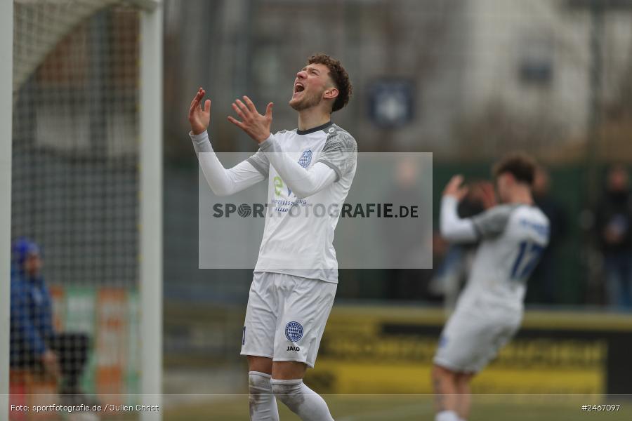 sport, action, SVD, SV Darmstadt 98 (U21), Mairec-Arena, Lotto Hessenliga, HFV, Fussball, FCB, FC Bayern Alzenau, Alzenau, 22.02.2025 - Bild-ID: 2467097