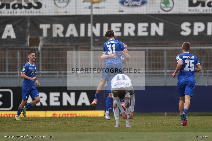 sport, action, SVD, SV Darmstadt 98 (U21), Mairec-Arena, Lotto Hessenliga, HFV, Fussball, FCB, FC Bayern Alzenau, Alzenau, 22.02.2025 - Bild-ID: 2467107
