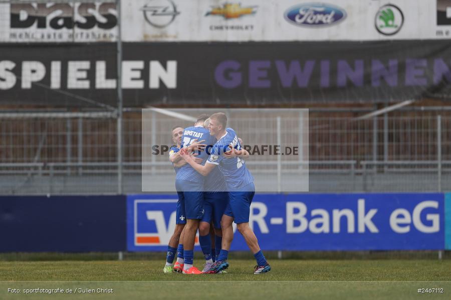 sport, action, SVD, SV Darmstadt 98 (U21), Mairec-Arena, Lotto Hessenliga, HFV, Fussball, FCB, FC Bayern Alzenau, Alzenau, 22.02.2025 - Bild-ID: 2467112