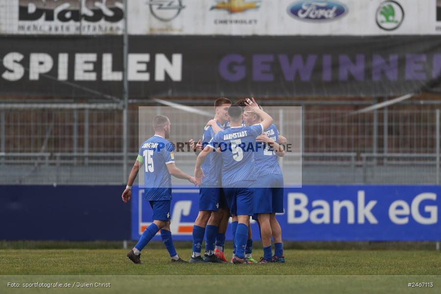 sport, action, SVD, SV Darmstadt 98 (U21), Mairec-Arena, Lotto Hessenliga, HFV, Fussball, FCB, FC Bayern Alzenau, Alzenau, 22.02.2025 - Bild-ID: 2467113