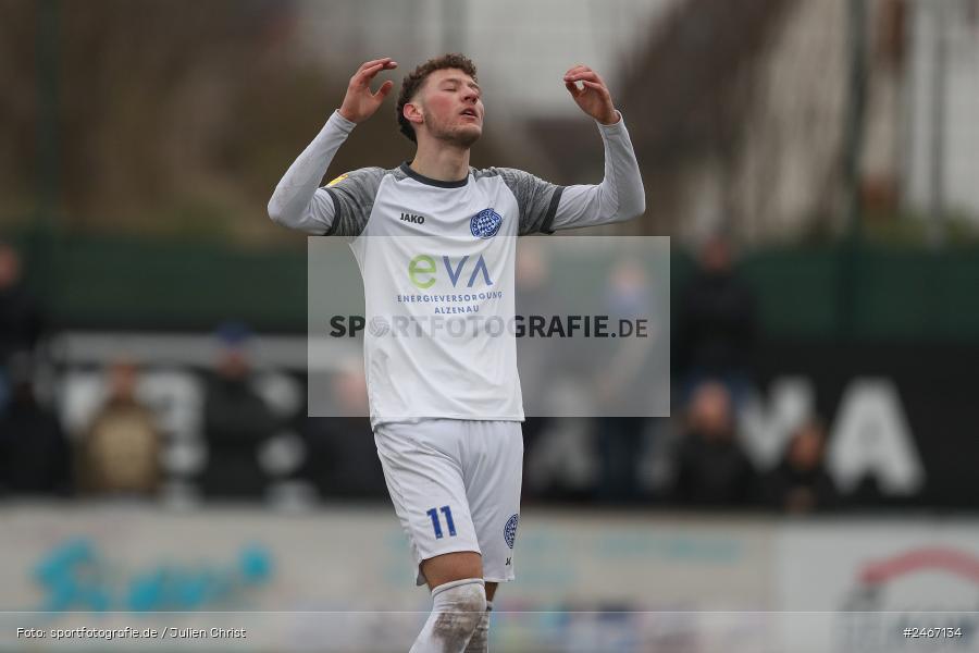 sport, action, SVD, SV Darmstadt 98 (U21), Mairec-Arena, Lotto Hessenliga, HFV, Fussball, FCB, FC Bayern Alzenau, Alzenau, 22.02.2025 - Bild-ID: 2467134