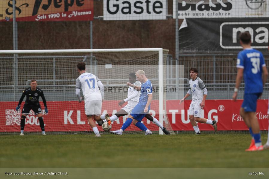 sport, action, SVD, SV Darmstadt 98 (U21), Mairec-Arena, Lotto Hessenliga, HFV, Fussball, FCB, FC Bayern Alzenau, Alzenau, 22.02.2025 - Bild-ID: 2467146