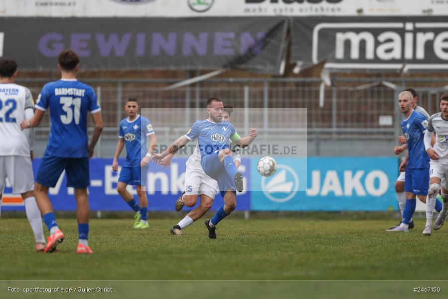 sport, action, SVD, SV Darmstadt 98 (U21), Mairec-Arena, Lotto Hessenliga, HFV, Fussball, FCB, FC Bayern Alzenau, Alzenau, 22.02.2025 - Bild-ID: 2467150
