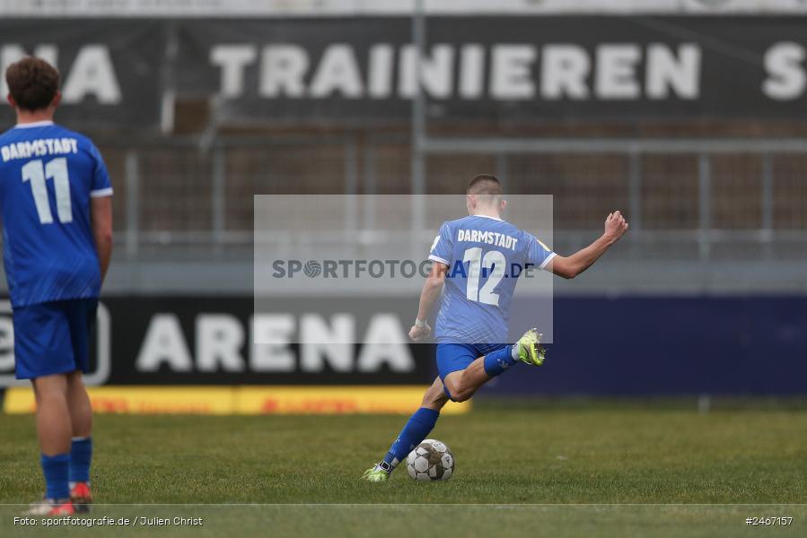 sport, action, SVD, SV Darmstadt 98 (U21), Mairec-Arena, Lotto Hessenliga, HFV, Fussball, FCB, FC Bayern Alzenau, Alzenau, 22.02.2025 - Bild-ID: 2467157