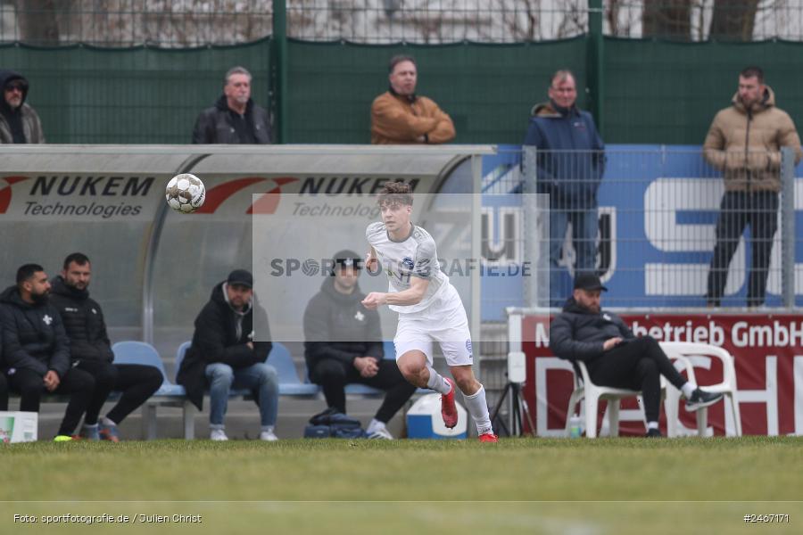 sport, action, SVD, SV Darmstadt 98 (U21), Mairec-Arena, Lotto Hessenliga, HFV, Fussball, FCB, FC Bayern Alzenau, Alzenau, 22.02.2025 - Bild-ID: 2467171