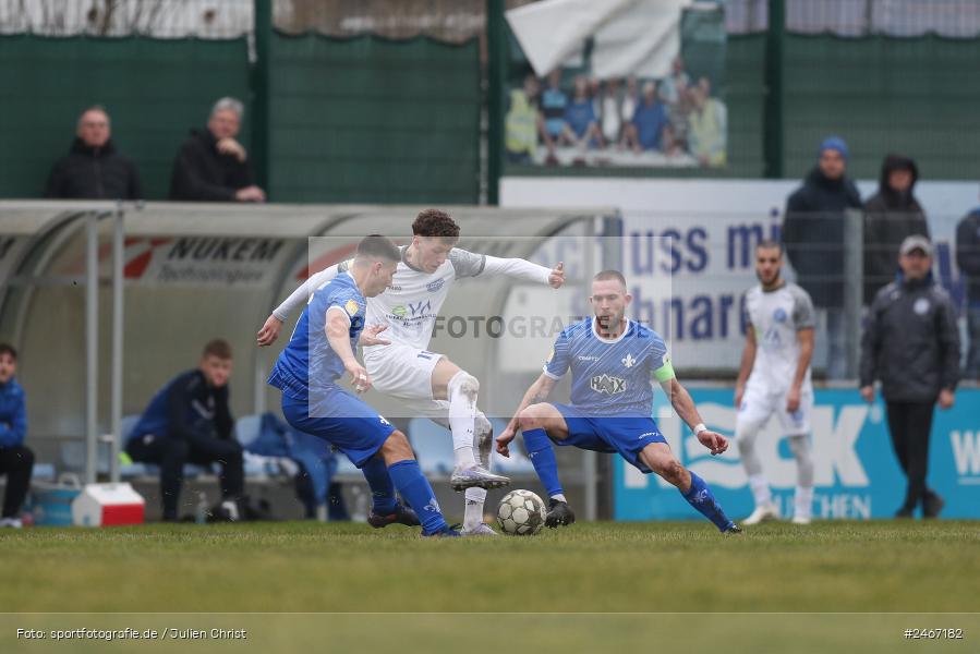 sport, action, SVD, SV Darmstadt 98 (U21), Mairec-Arena, Lotto Hessenliga, HFV, Fussball, FCB, FC Bayern Alzenau, Alzenau, 22.02.2025 - Bild-ID: 2467182