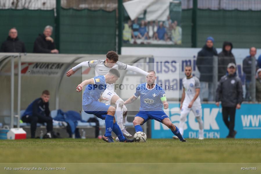sport, action, SVD, SV Darmstadt 98 (U21), Mairec-Arena, Lotto Hessenliga, HFV, Fussball, FCB, FC Bayern Alzenau, Alzenau, 22.02.2025 - Bild-ID: 2467183