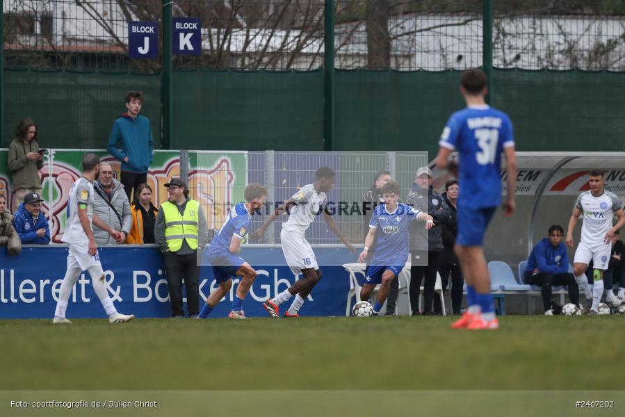 sport, action, SVD, SV Darmstadt 98 (U21), Mairec-Arena, Lotto Hessenliga, HFV, Fussball, FCB, FC Bayern Alzenau, Alzenau, 22.02.2025 - Bild-ID: 2467202