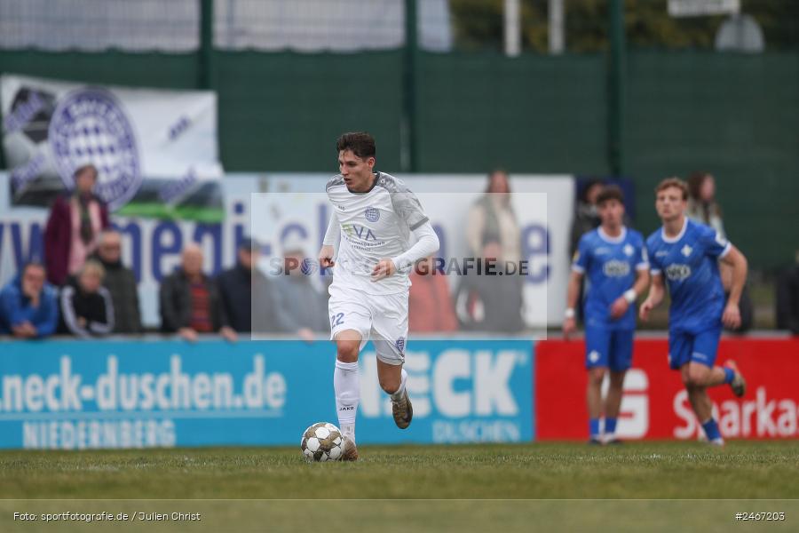 sport, action, SVD, SV Darmstadt 98 (U21), Mairec-Arena, Lotto Hessenliga, HFV, Fussball, FCB, FC Bayern Alzenau, Alzenau, 22.02.2025 - Bild-ID: 2467203