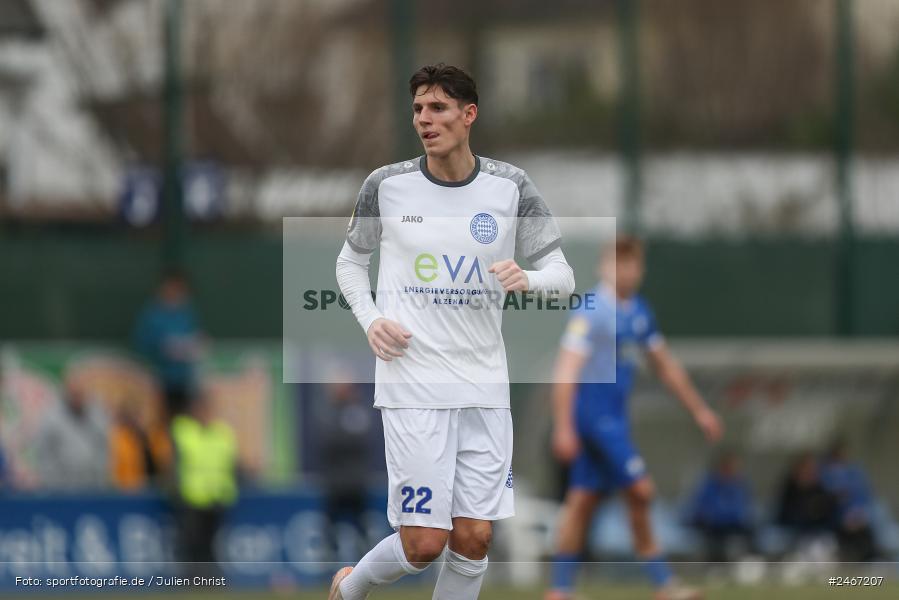 sport, action, SVD, SV Darmstadt 98 (U21), Mairec-Arena, Lotto Hessenliga, HFV, Fussball, FCB, FC Bayern Alzenau, Alzenau, 22.02.2025 - Bild-ID: 2467207