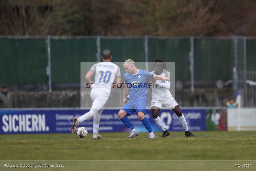 sport, action, SVD, SV Darmstadt 98 (U21), Mairec-Arena, Lotto Hessenliga, HFV, Fussball, FCB, FC Bayern Alzenau, Alzenau, 22.02.2025 - Bild-ID: 2467209