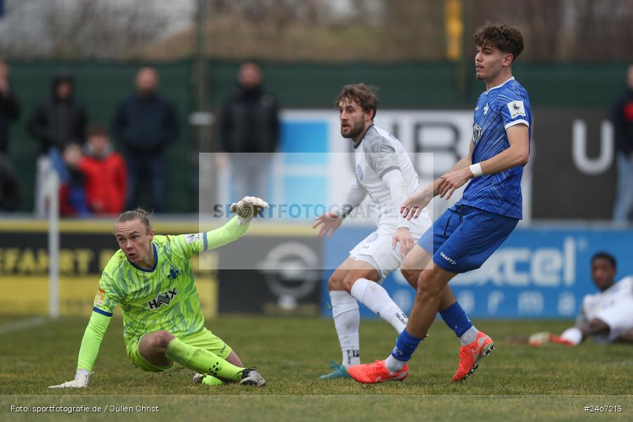 sport, action, SVD, SV Darmstadt 98 (U21), Mairec-Arena, Lotto Hessenliga, HFV, Fussball, FCB, FC Bayern Alzenau, Alzenau, 22.02.2025 - Bild-ID: 2467213