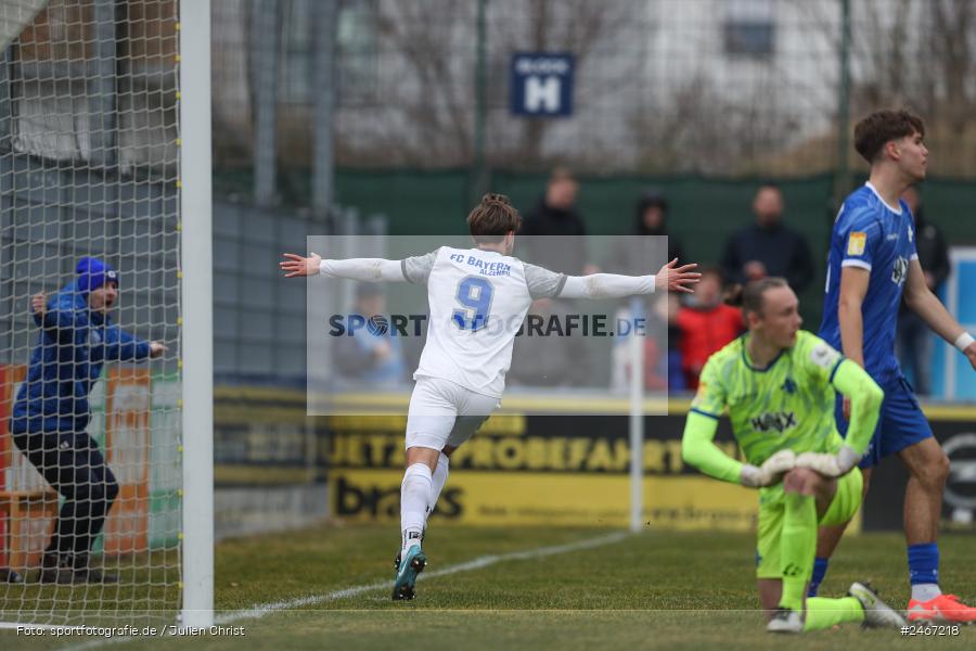 sport, action, SVD, SV Darmstadt 98 (U21), Mairec-Arena, Lotto Hessenliga, HFV, Fussball, FCB, FC Bayern Alzenau, Alzenau, 22.02.2025 - Bild-ID: 2467218