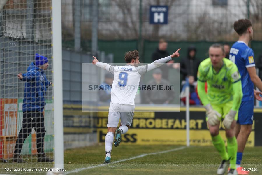 sport, action, SVD, SV Darmstadt 98 (U21), Mairec-Arena, Lotto Hessenliga, HFV, Fussball, FCB, FC Bayern Alzenau, Alzenau, 22.02.2025 - Bild-ID: 2467220