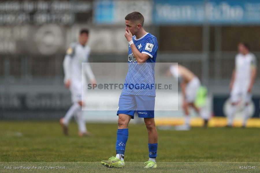 sport, action, SVD, SV Darmstadt 98 (U21), Mairec-Arena, Lotto Hessenliga, HFV, Fussball, FCB, FC Bayern Alzenau, Alzenau, 22.02.2025 - Bild-ID: 2467245