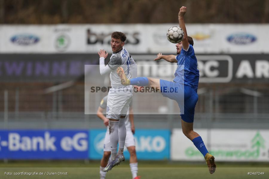 sport, action, SVD, SV Darmstadt 98 (U21), Mairec-Arena, Lotto Hessenliga, HFV, Fussball, FCB, FC Bayern Alzenau, Alzenau, 22.02.2025 - Bild-ID: 2467249