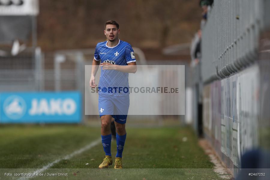 sport, action, SVD, SV Darmstadt 98 (U21), Mairec-Arena, Lotto Hessenliga, HFV, Fussball, FCB, FC Bayern Alzenau, Alzenau, 22.02.2025 - Bild-ID: 2467252