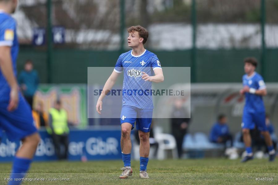 sport, action, SVD, SV Darmstadt 98 (U21), Mairec-Arena, Lotto Hessenliga, HFV, Fussball, FCB, FC Bayern Alzenau, Alzenau, 22.02.2025 - Bild-ID: 2467260