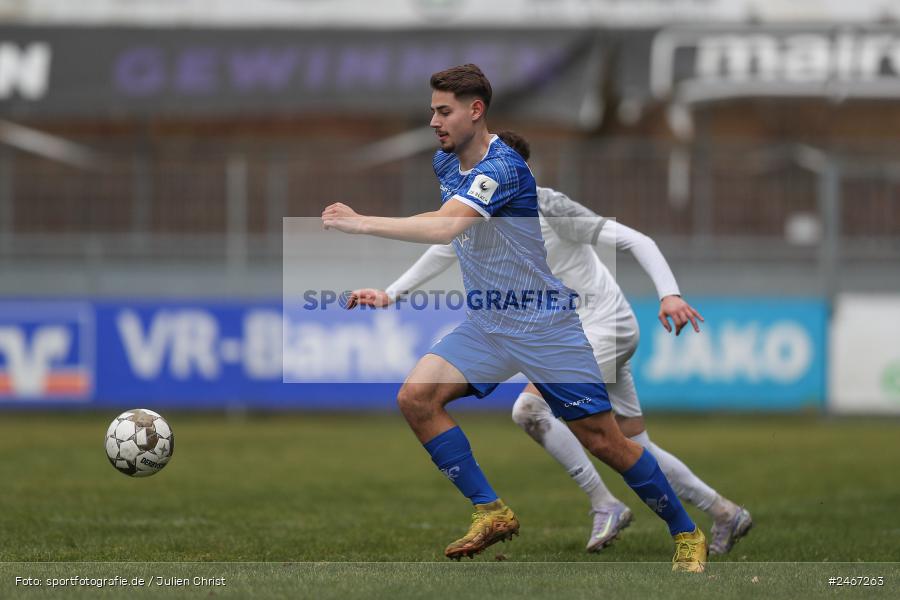 sport, action, SVD, SV Darmstadt 98 (U21), Mairec-Arena, Lotto Hessenliga, HFV, Fussball, FCB, FC Bayern Alzenau, Alzenau, 22.02.2025 - Bild-ID: 2467263