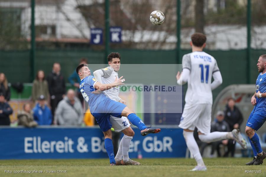 sport, action, SVD, SV Darmstadt 98 (U21), Mairec-Arena, Lotto Hessenliga, HFV, Fussball, FCB, FC Bayern Alzenau, Alzenau, 22.02.2025 - Bild-ID: 2467265