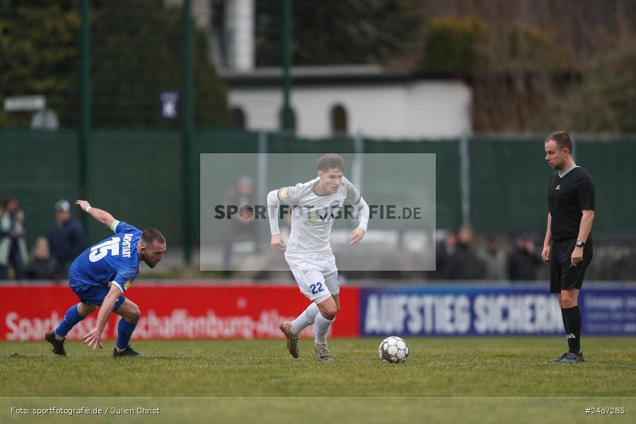 sport, action, SVD, SV Darmstadt 98 (U21), Mairec-Arena, Lotto Hessenliga, HFV, Fussball, FCB, FC Bayern Alzenau, Alzenau, 22.02.2025 - Bild-ID: 2467283